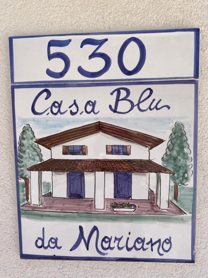 הוילה מרסאלה Casa Blu Da Mariano מראה חיצוני תמונה